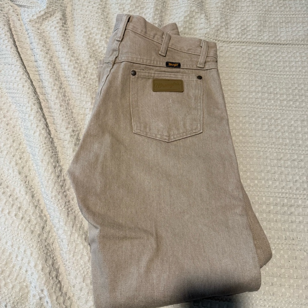 Wrangler Men's Khaki Cowboy Cut